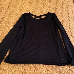 Nike yoga top size women’s large